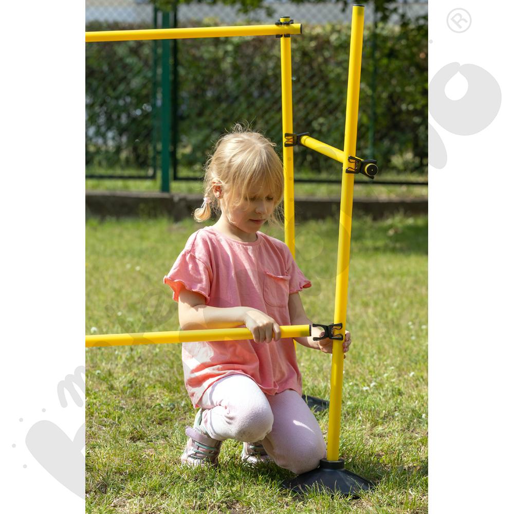 Zestaw tyczek i obręczy