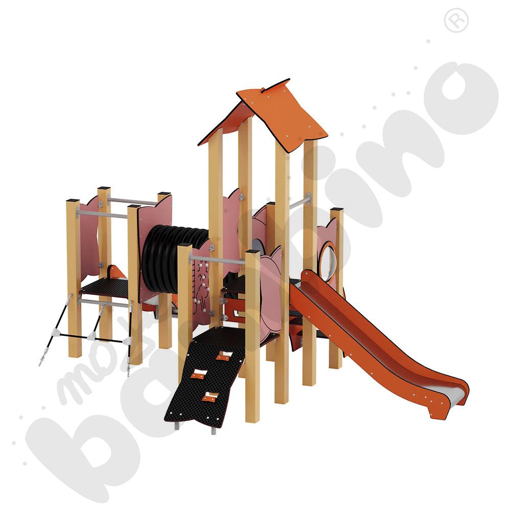 Zestaw Urbi 5, słupy metalowe A