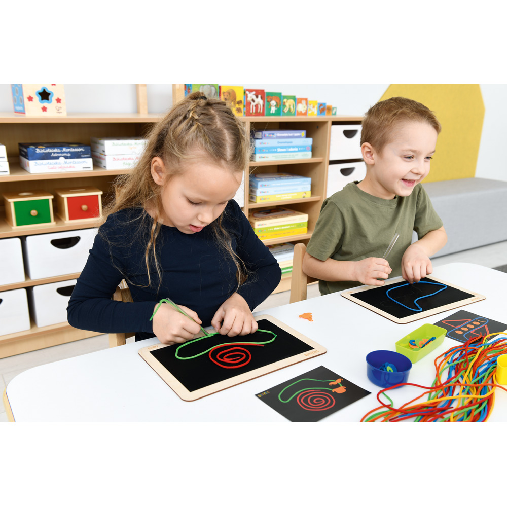Edukačné špagety na cvičenie rúk