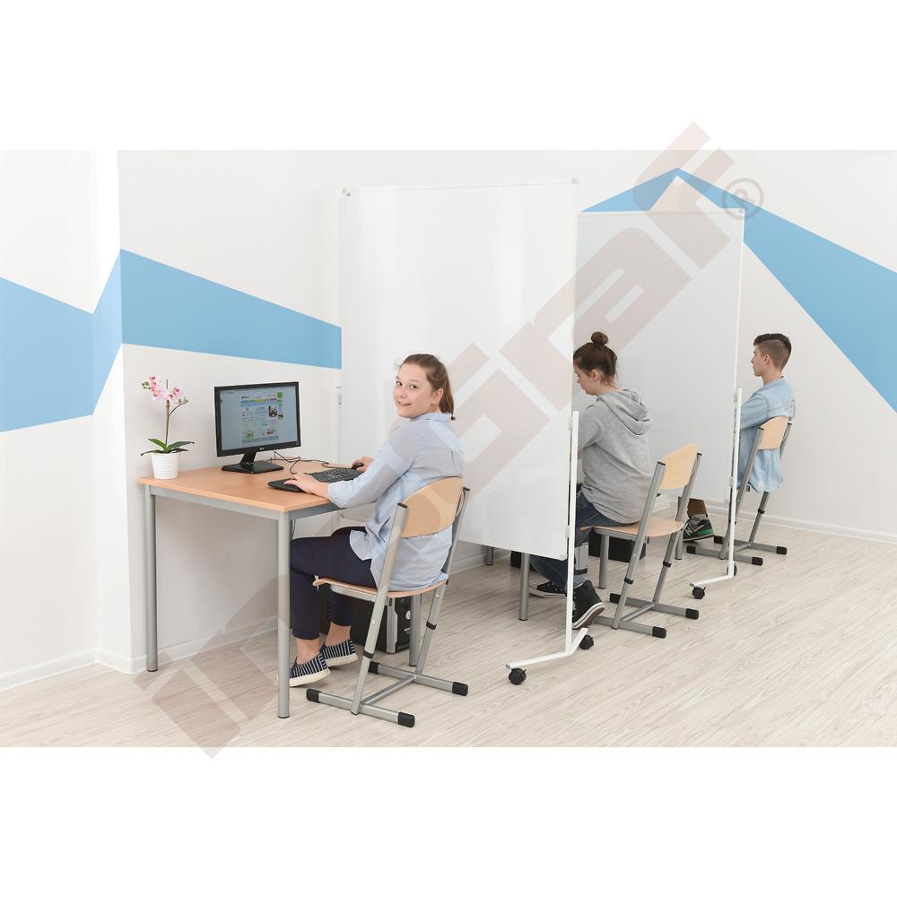 Oboustranná tabule pro popis fixy 120 x 150