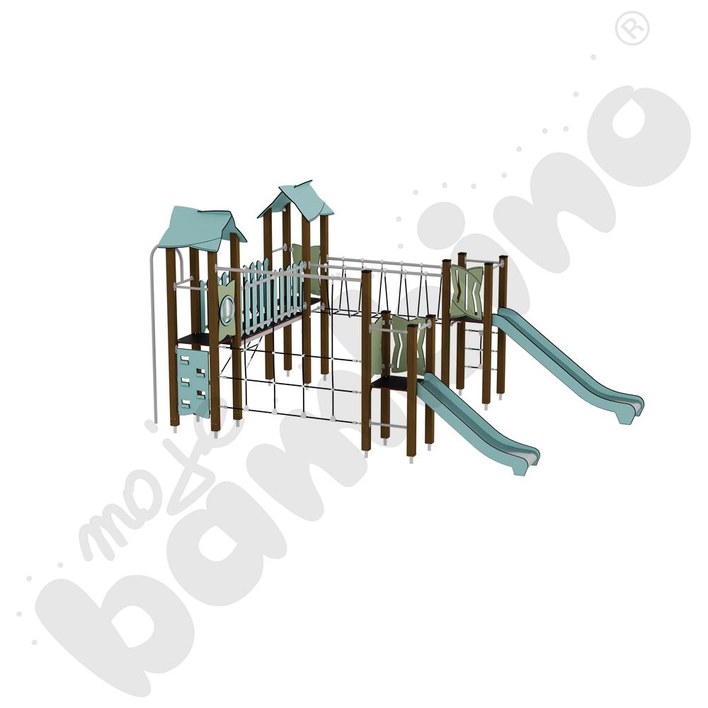 Zestaw Urbi 9, słupy drewniane C