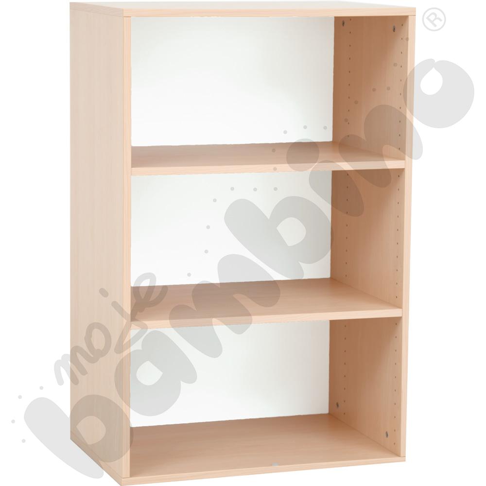 Nadstawka Grande L na regały na pojemniki, szer. 70,2 - klon jasny 