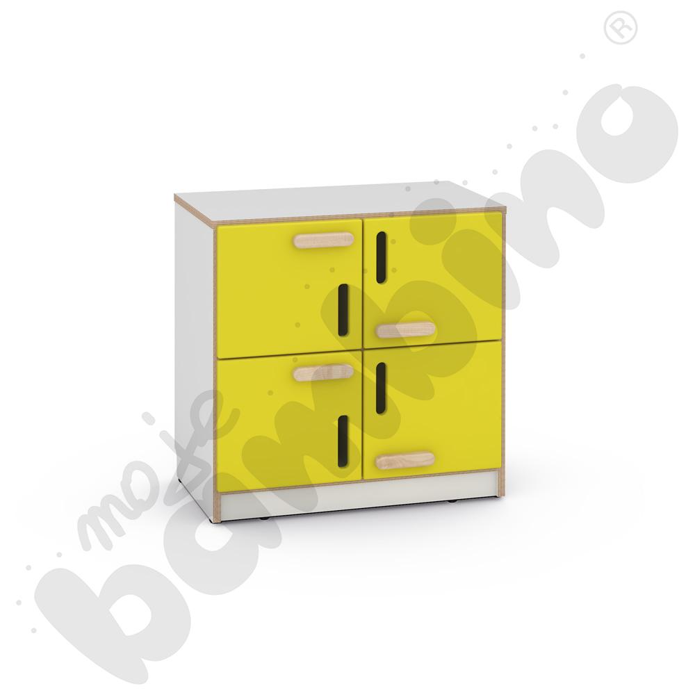 Niska szafka NEA z 4 przegrodami