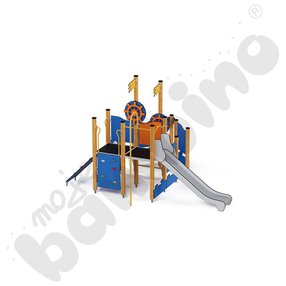 Quadro - zestaw 12466, drewniane słupy