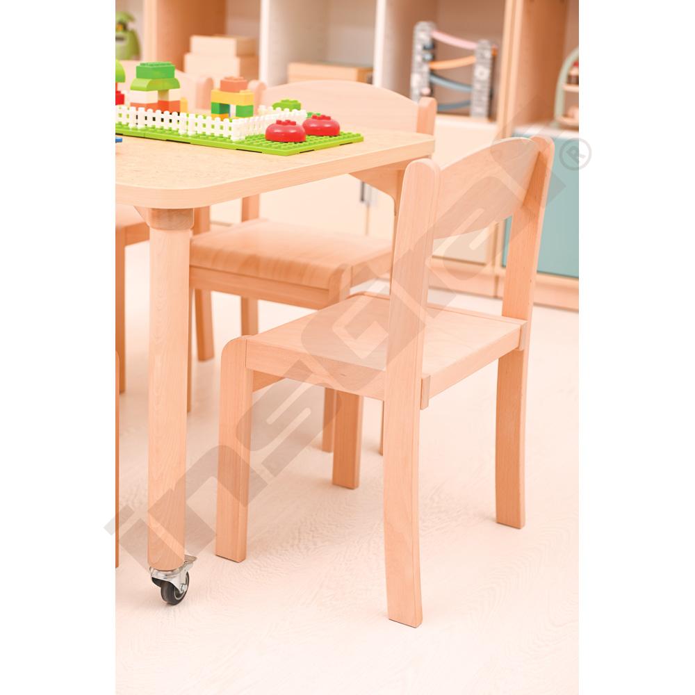 Židlička Filípek vel. 3 - výška 35 cm - ke stolům 59 cm - přírodní 