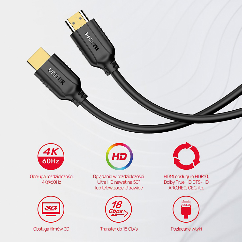 Kábel HDMI 2.0 - 10 m