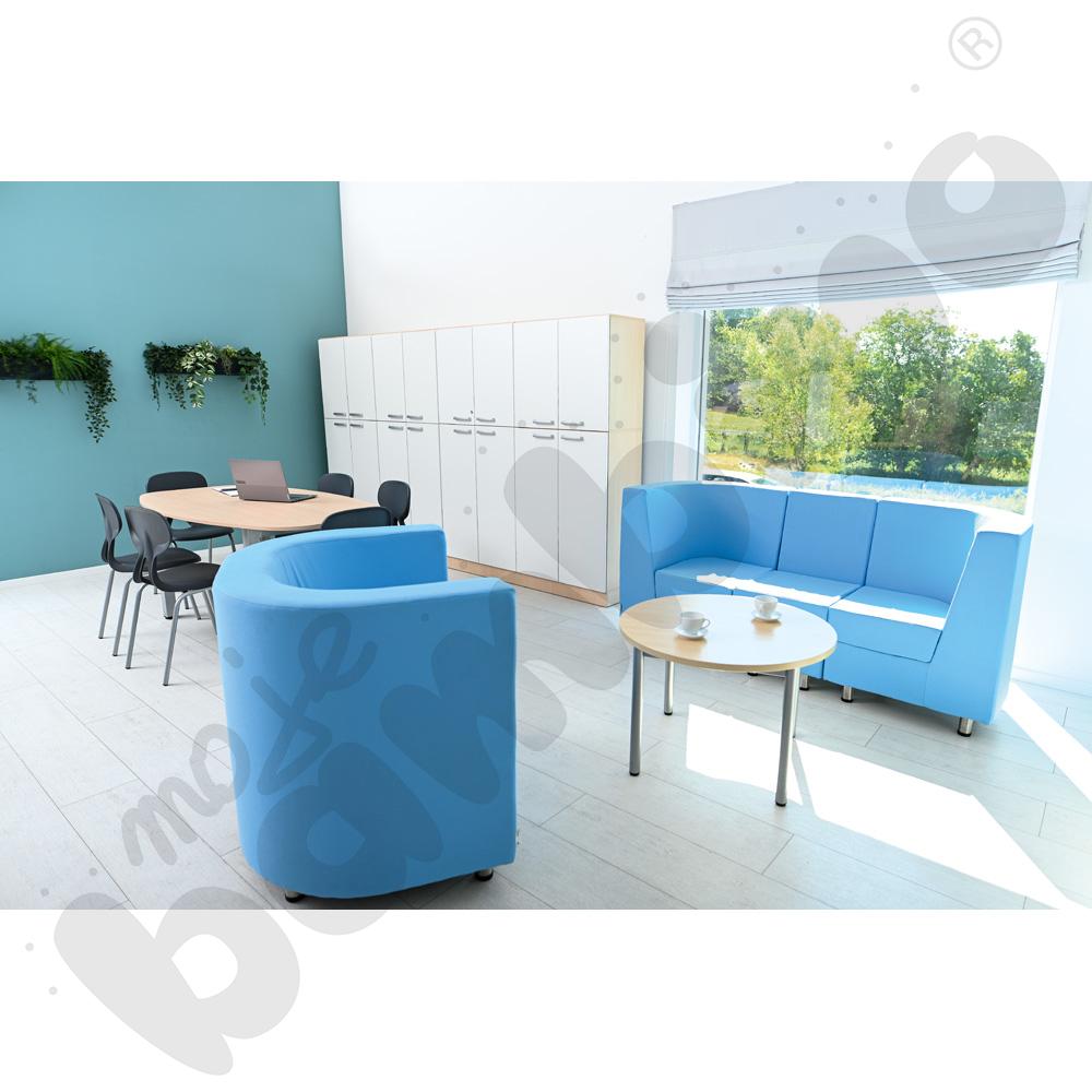 Kanapa Verba 3-osobowa - jasnoniebieska