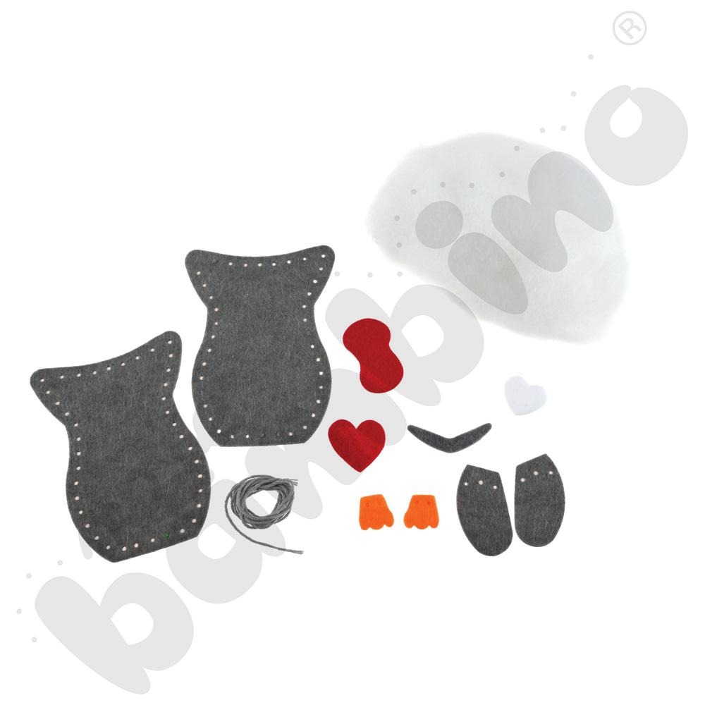 Filcowa sowa do uszycia