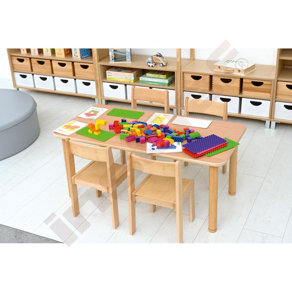 Stůl Flexi obdélníkový 120 x 60 - buk