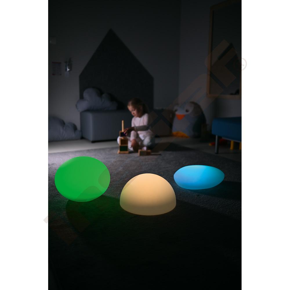 LED lampa polkruhová