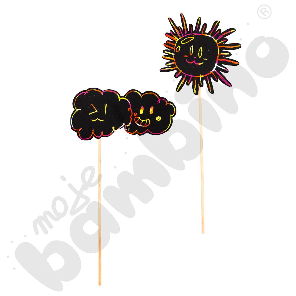 Kartony wydrapywanki A4 10 szt.