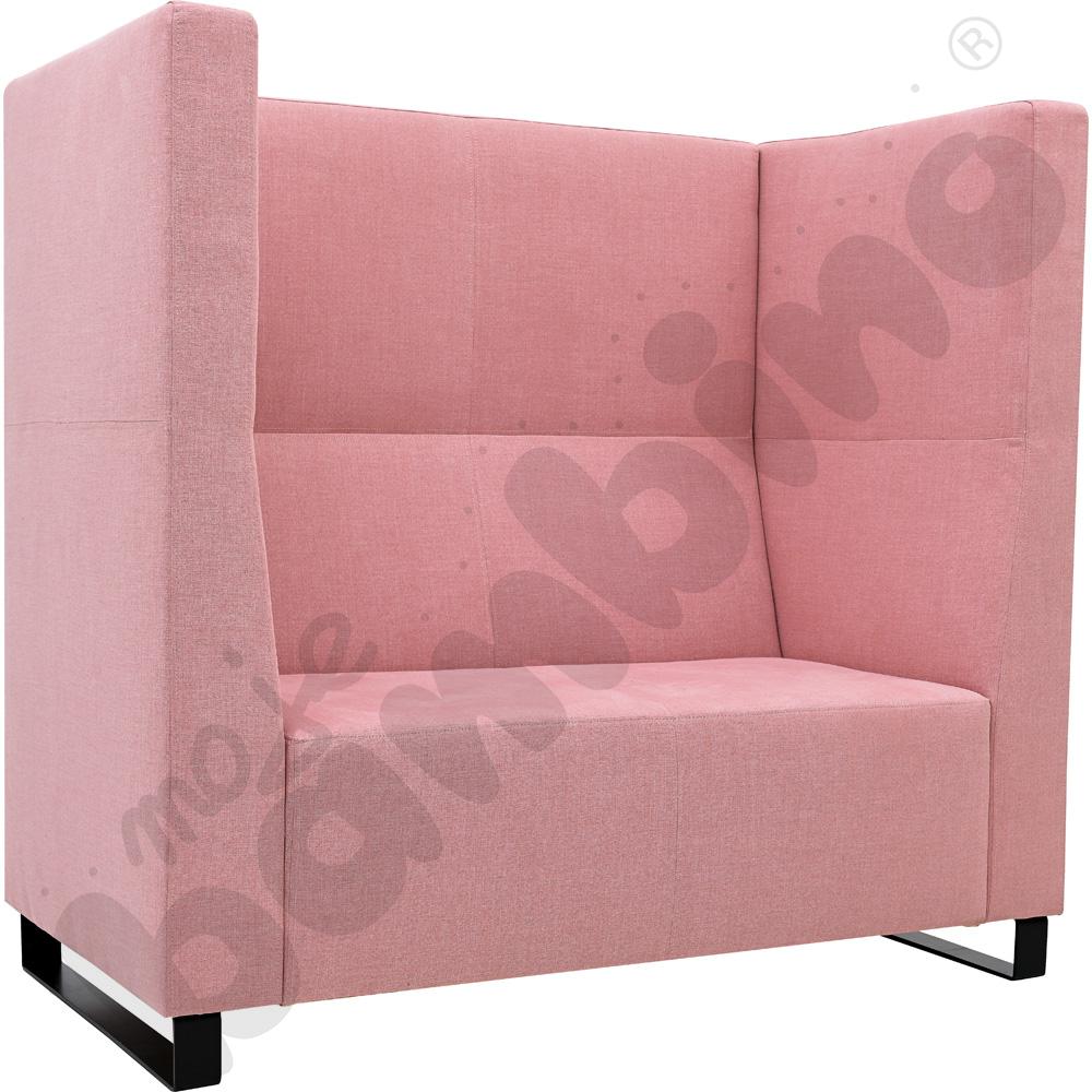 Sofa Universum 2-os. wys. 133 cm, 2 boki średnie, tkanina KG19