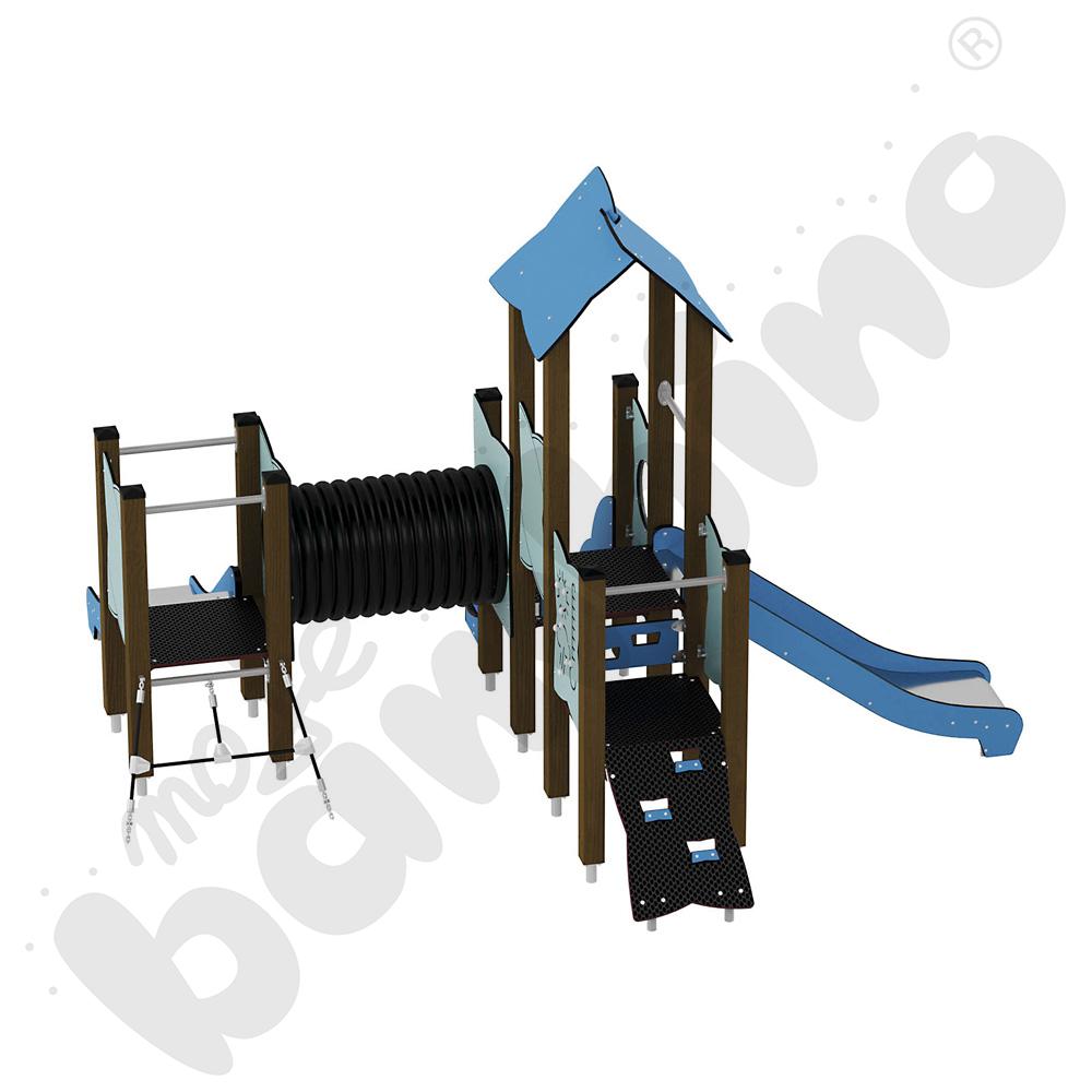 Zestaw Urbi 5, słupy drewniane B