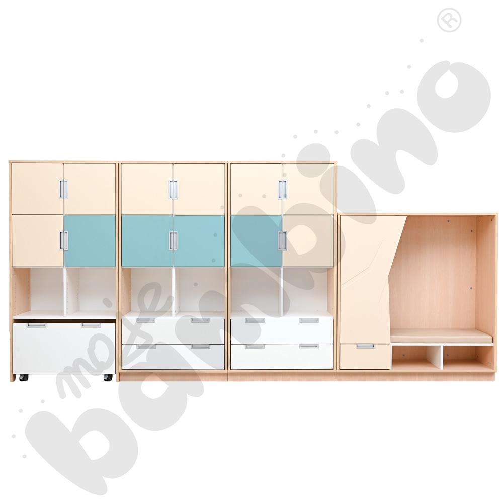 Quadro - zestaw 306 - klonowa skrzynia