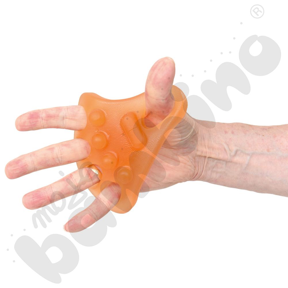 Elastyczny trójkąt do treningu dłoni - średniej twardości