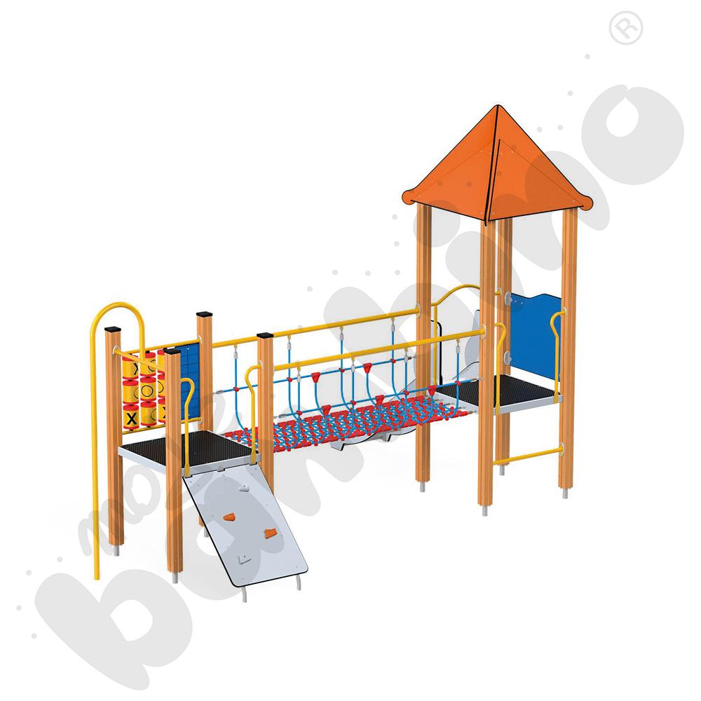 Quadro - zestaw 1263, drewniane słupy