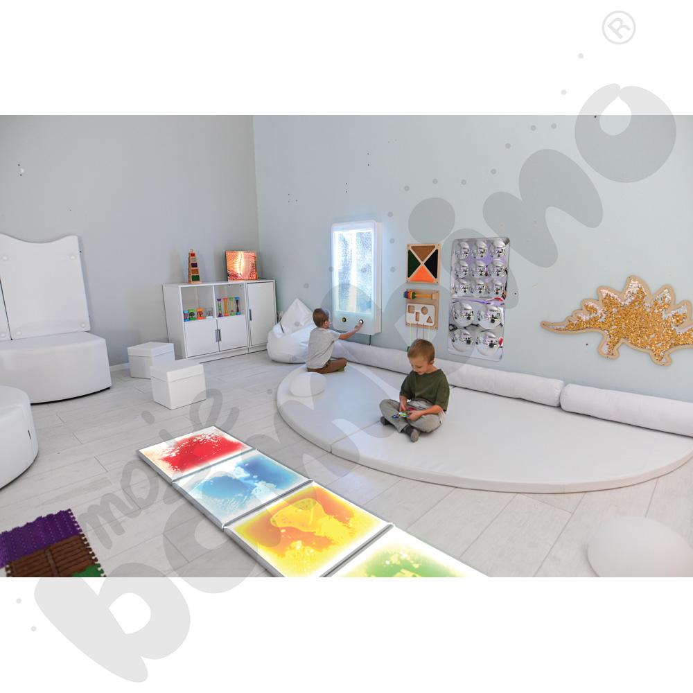 Materac składany, biały