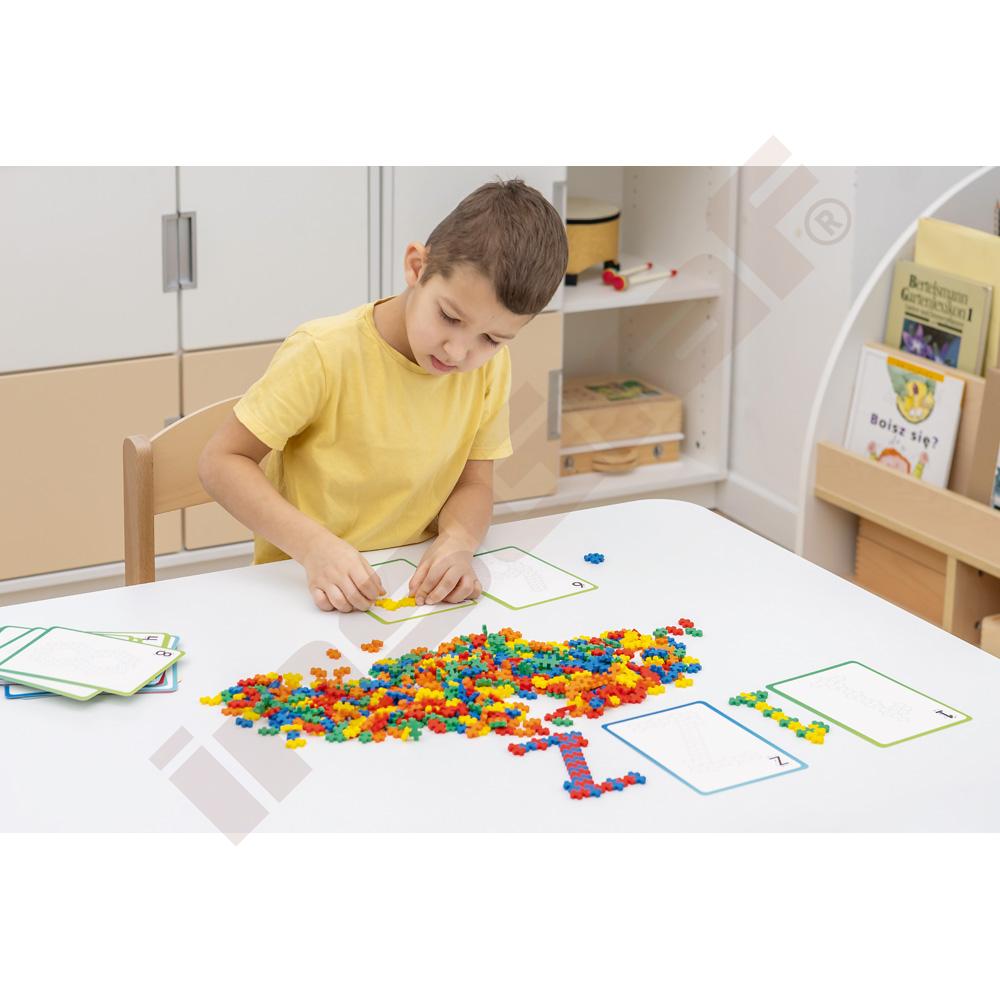 Stavebnica Plus-Plus Nauč sa stavať ABC&123
