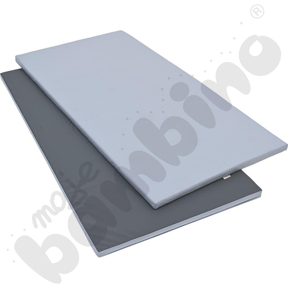 Materace antypoślizgowe szare, 2 szt. - MED