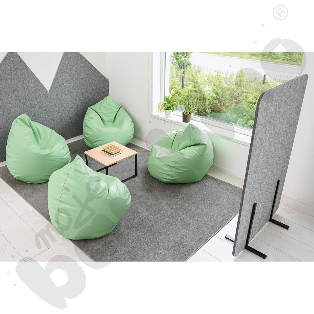 Dywan jednokolorowy - szary 2 x 3 m