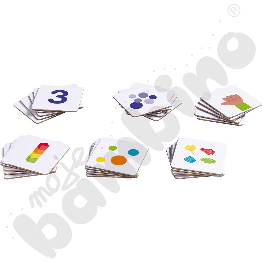 Tafelki magnetyczne - liczby