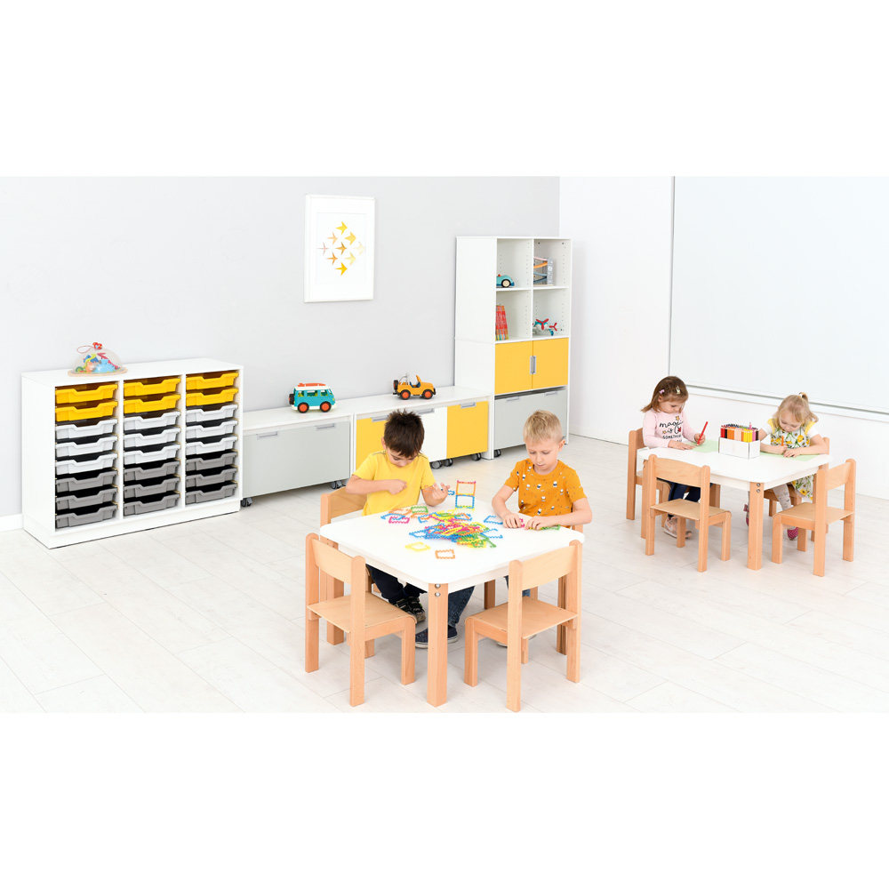 Quadro - zostava 158, biely korpus