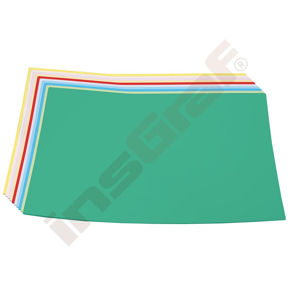 
Zeichenkarton A4, 10 Farben, 10 x 10 Blatt
