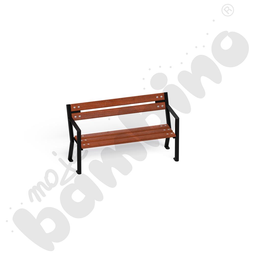 Ławka dziecięca Śmiałek, mahoń