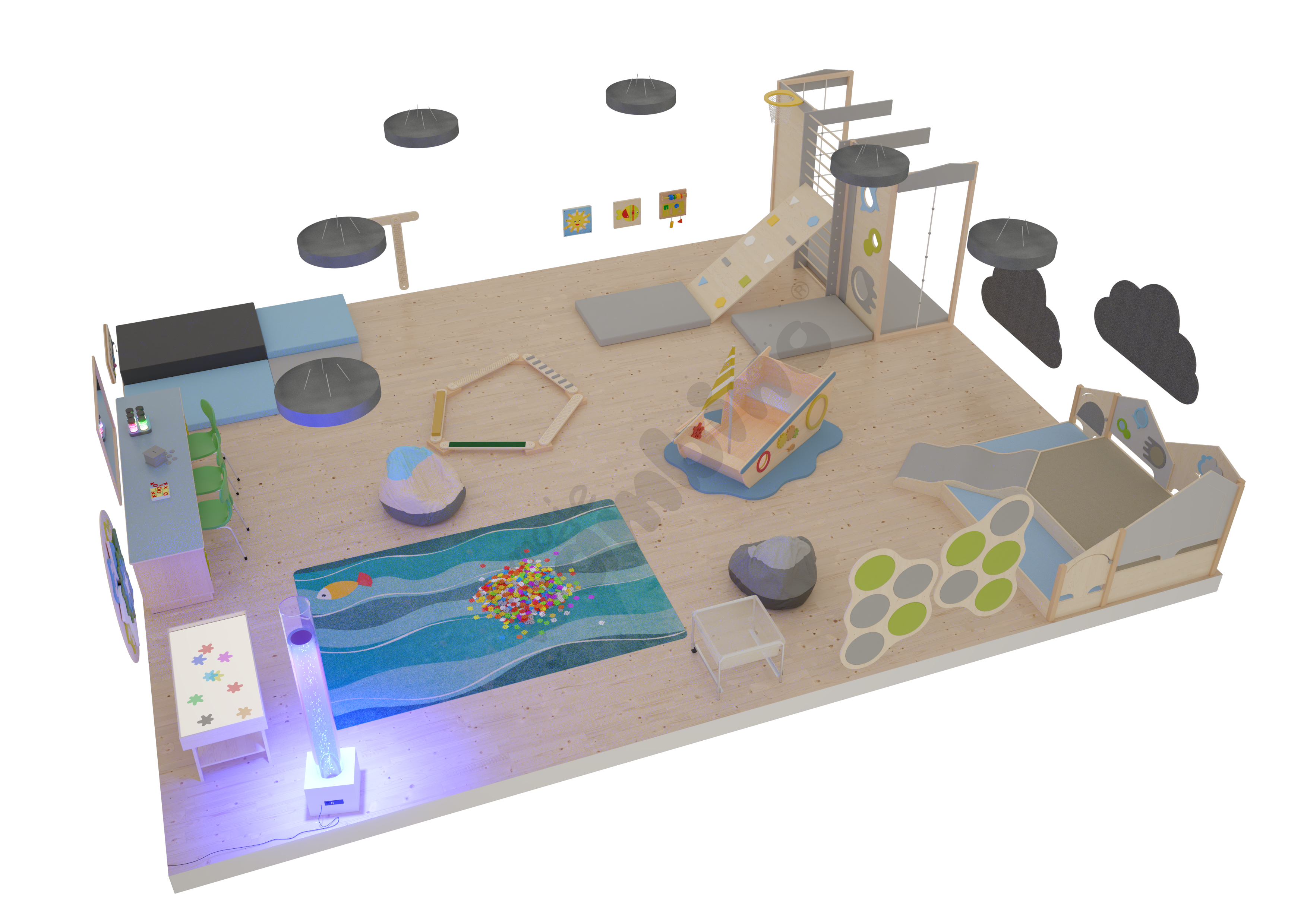 Sala sensoryczna - Morska Przygoda