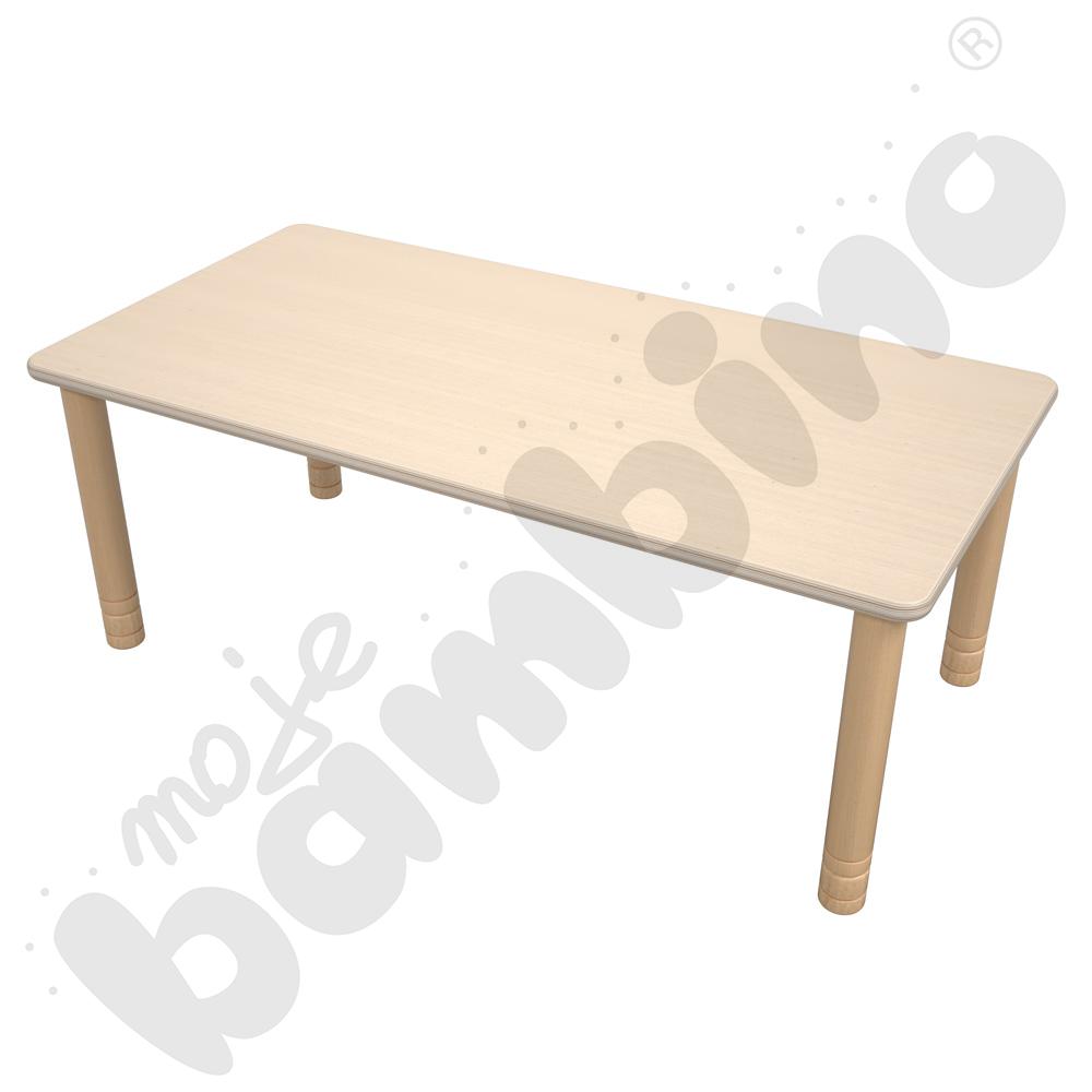 Stół Flexi prostokątny 120 x 60 cm - HPL klon