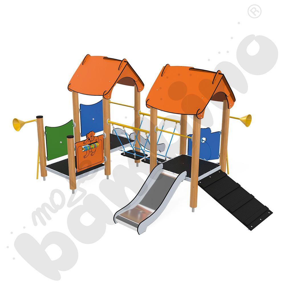 Orbis - zestaw 11652, drewniane słupy