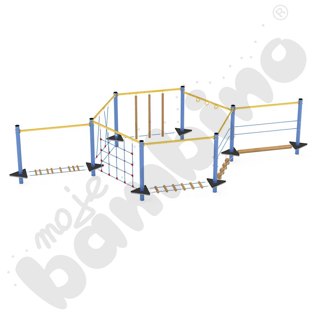 Zestaw Mini park linowy 3 Metal