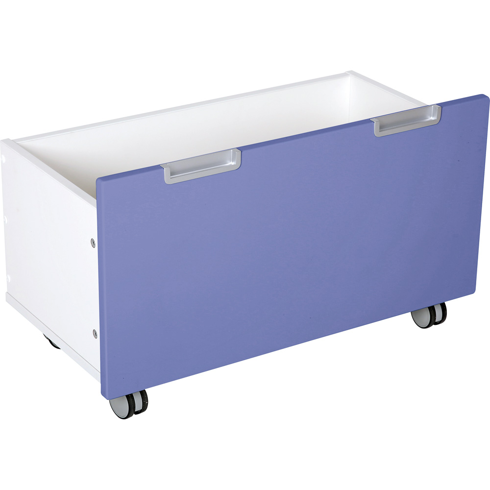 Quadro - úložný box - veľký, modrý