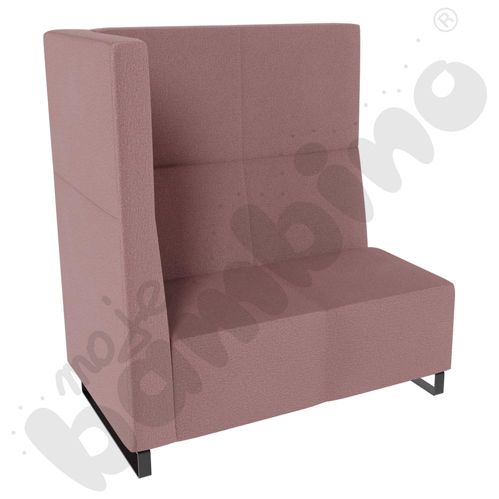 Sofa Universum 2-os. wys. 133 cm, bok średni lewy, tkanina KG19