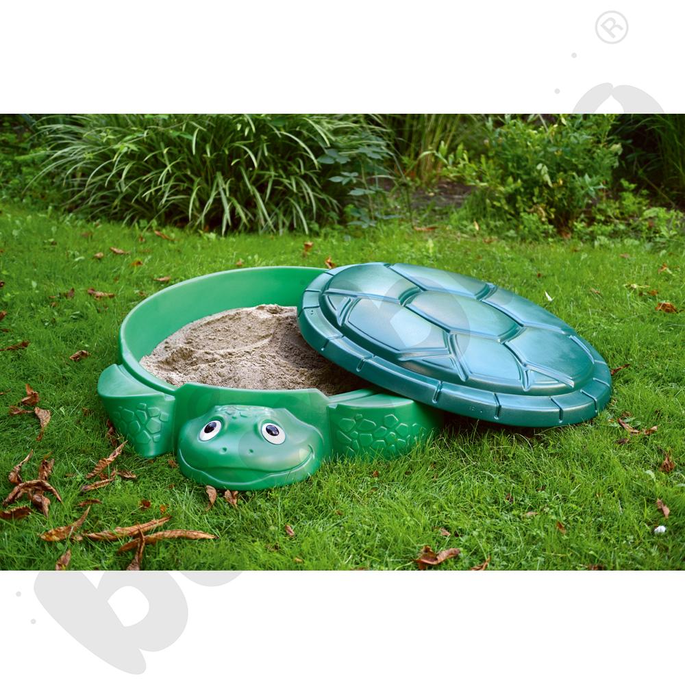 Żółwiowa piaskownica jasnozielona