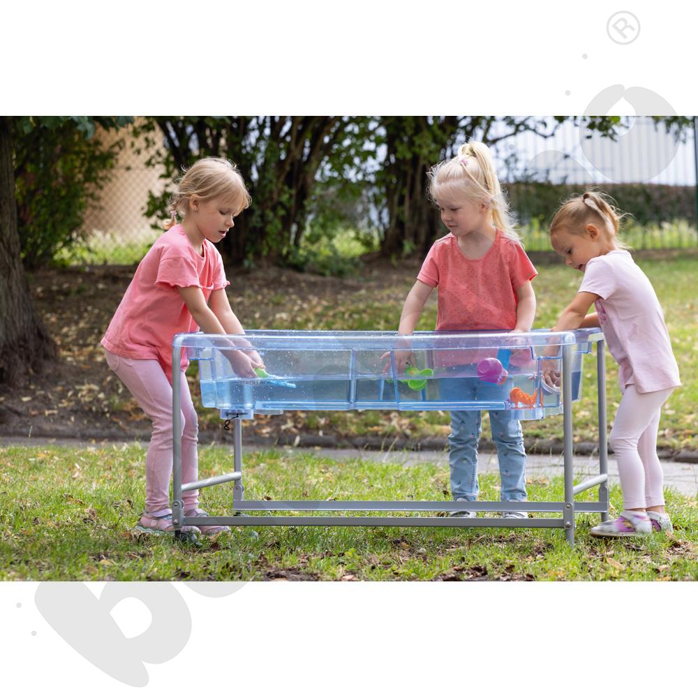 Mobilna kuweta do zabaw z piaskiem i wodą