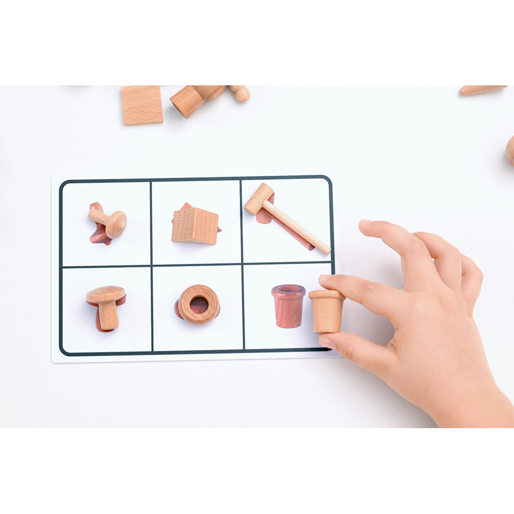 Tactile Bingo - priraď tvary