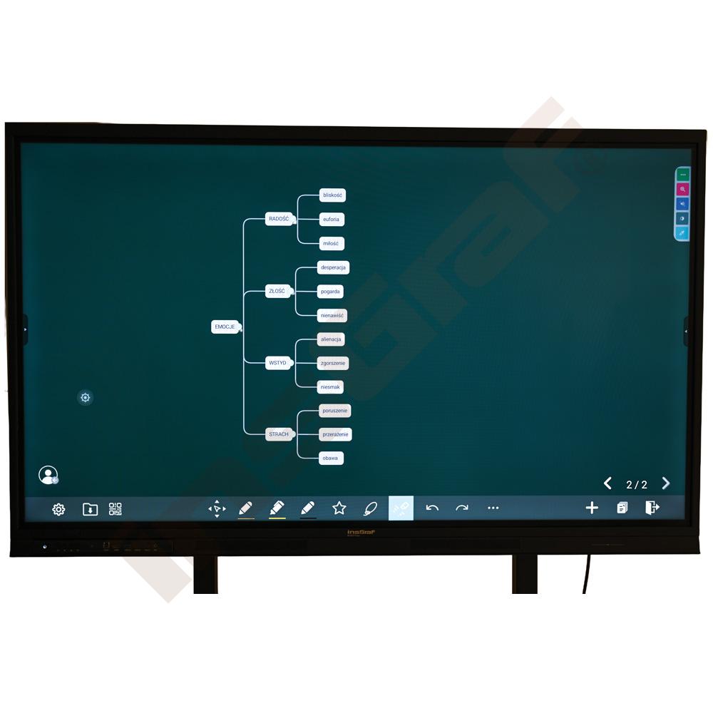 Interaktívny monitor insGraf DIGITAL EduSpace 86