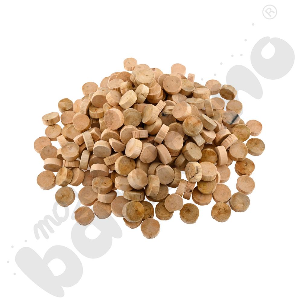 Drewniane krążki, 1 kg