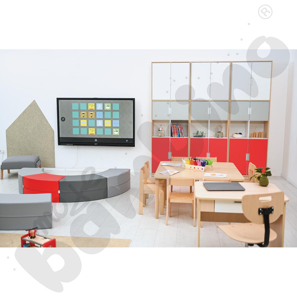 Quadro - zestaw 259, skrzynia klon jasny