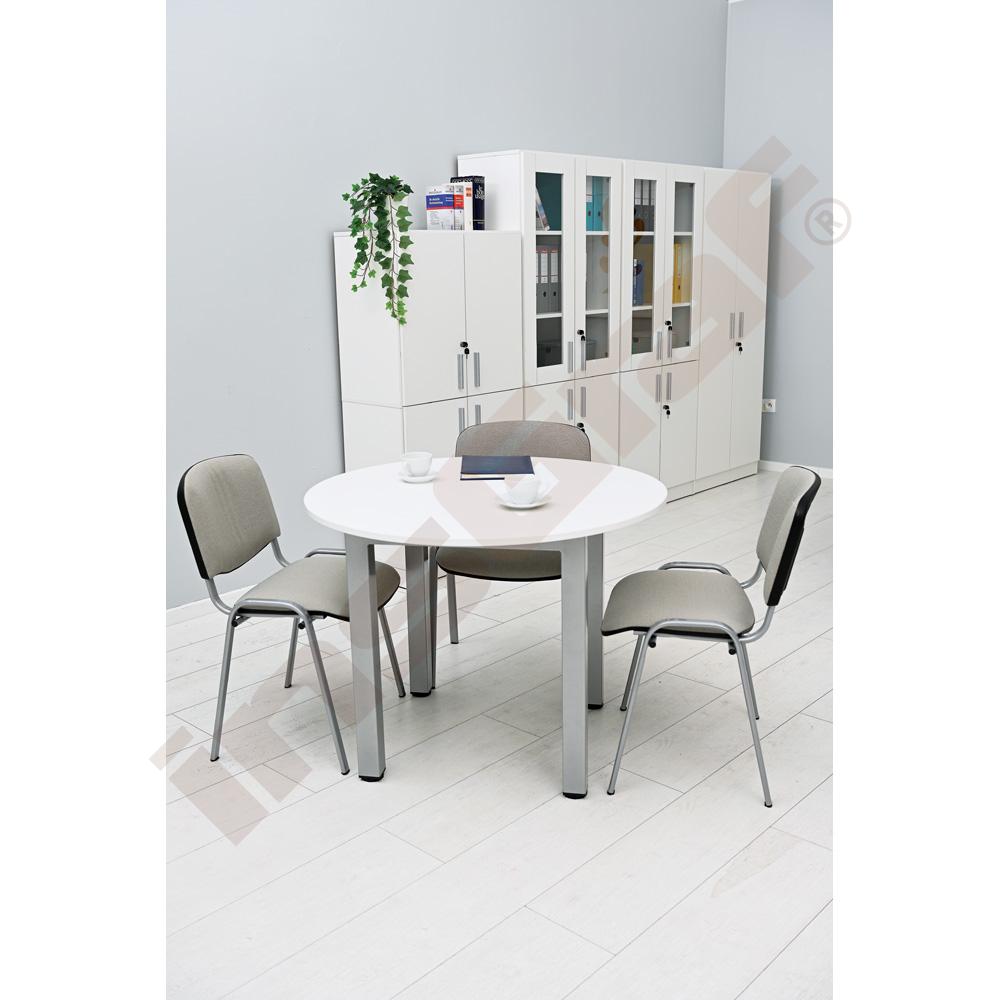 Konferenčný stolík Grande výška 76 cm - biely