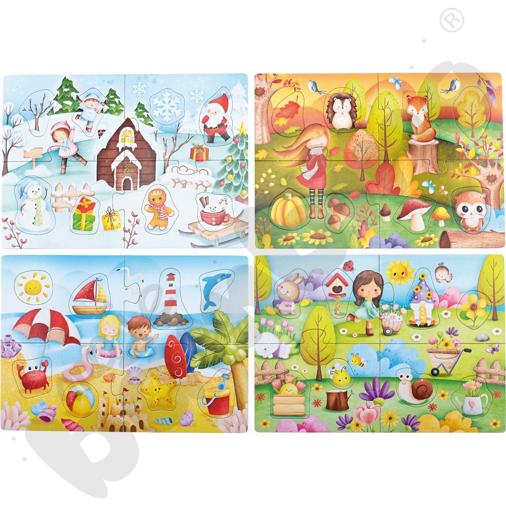 Pory roku - puzzle