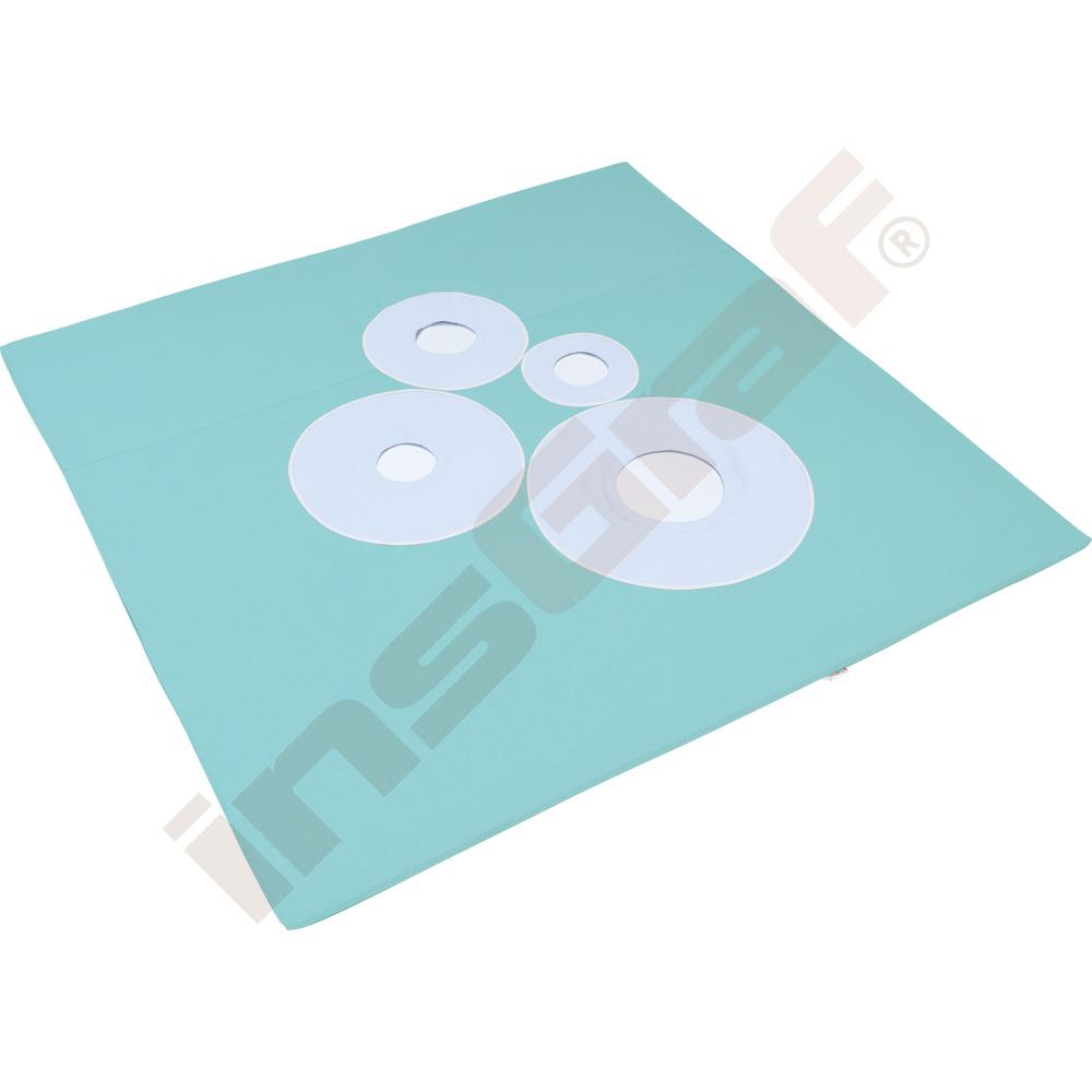 
Spielmatte Quadrat mit Spiegeln
