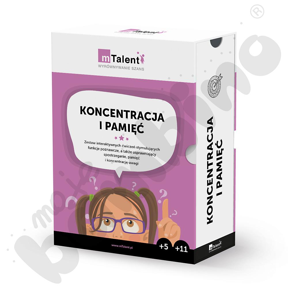 mTalent Koncentracja i pamięć – program multimedialny