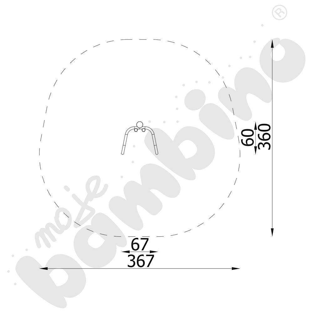 Masażer pleców - wolnostojący