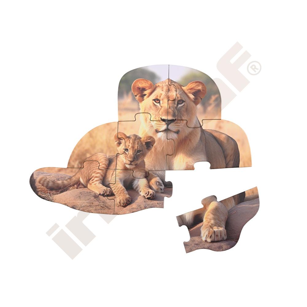 Maxi puzzle - zvířátka a jejich mláďata