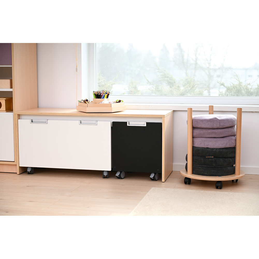 Quadro - úložný box - veľký, biely