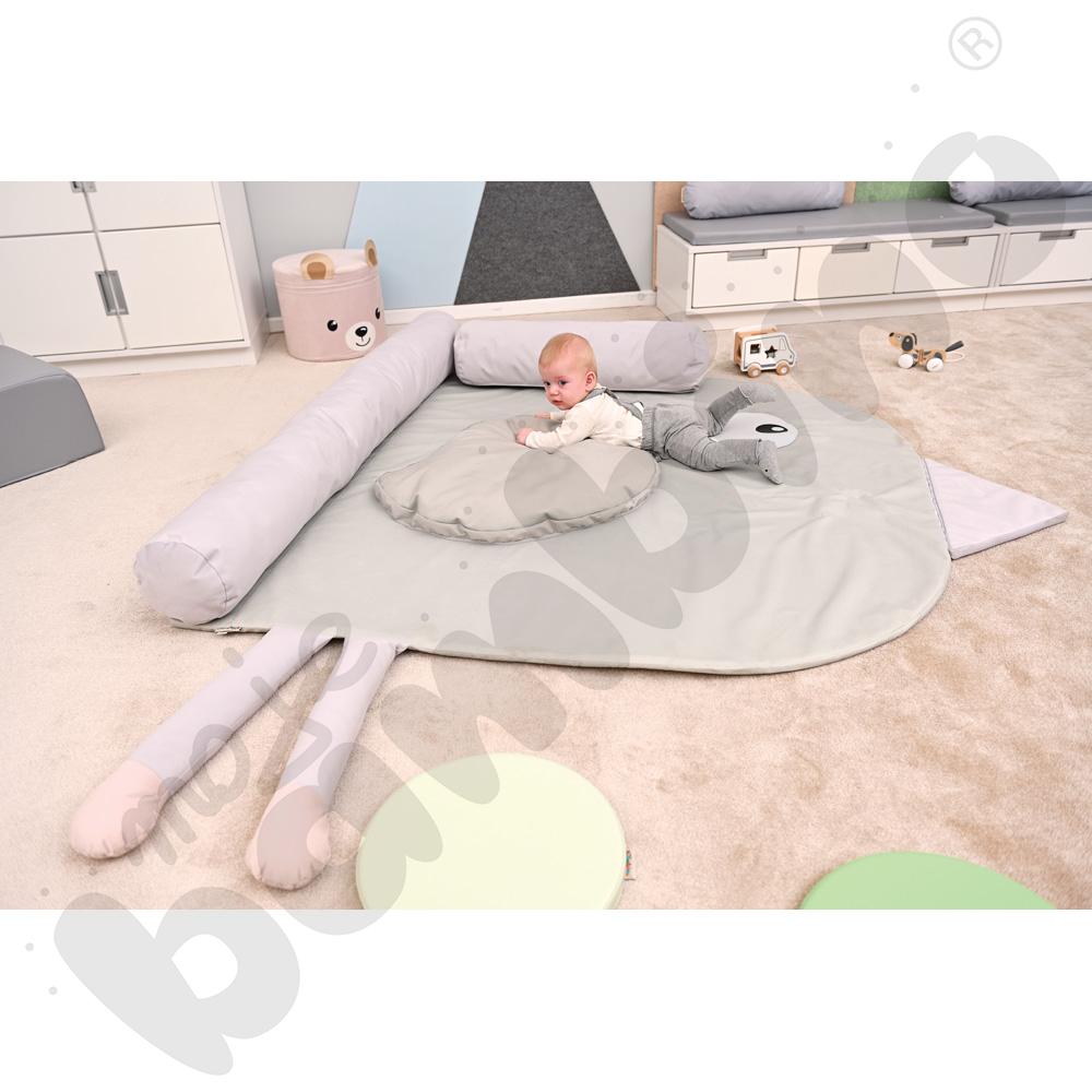 Mata narożna Ptaszek - oliwkowa