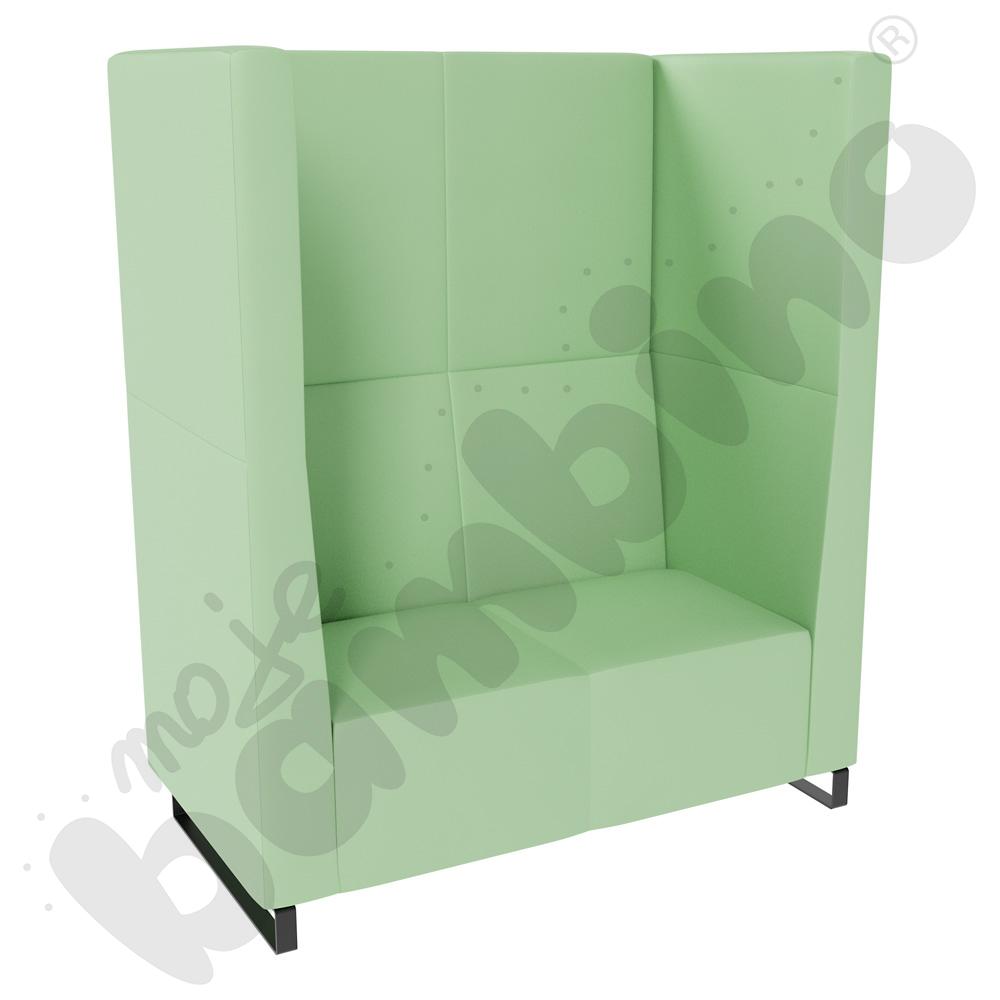 Sofa Universum 2-os. wys. 163 cm, 2 boki wysokie, tkanina MT15