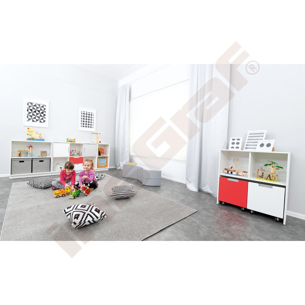 Quadro - sestava 90, 90° - korpusy bílé
